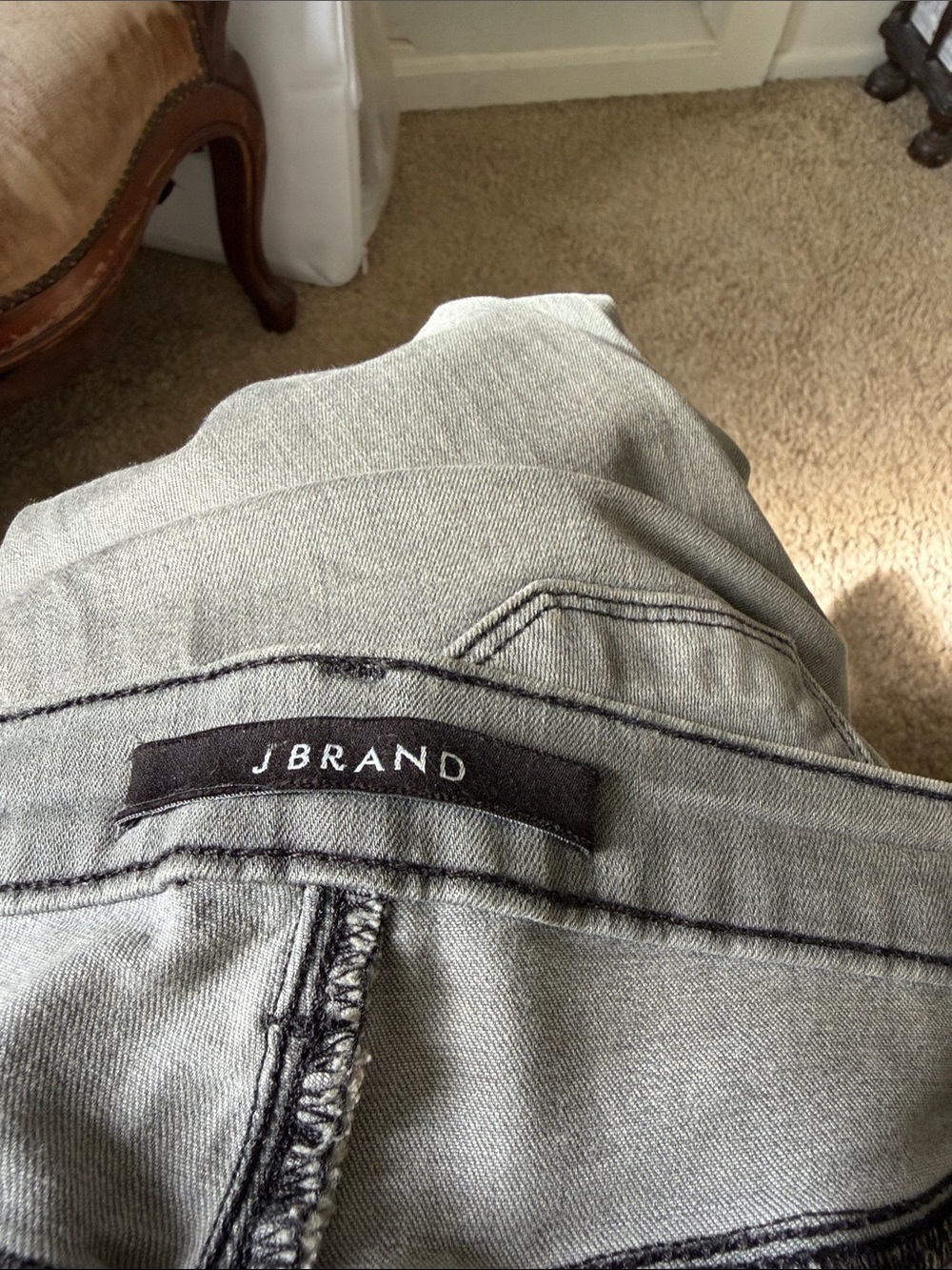 J Brand Gray Skinny Jeans - Picture 3 of 5
